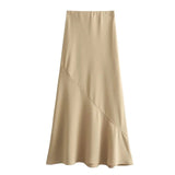 Versatile Beige Tailored Waistcoat & Flared Skirt Coord Set