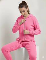 Women's PInk Lounge Lift Co-Ord Set