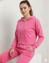 Women's PInk Lounge Lift Co-Ord Set