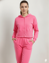 Women's PInk Lounge Lift Co-Ord Set