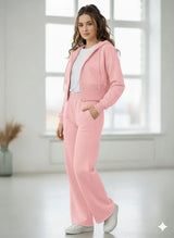 Women's Light Pink Lounge Lift Co-Ord Set