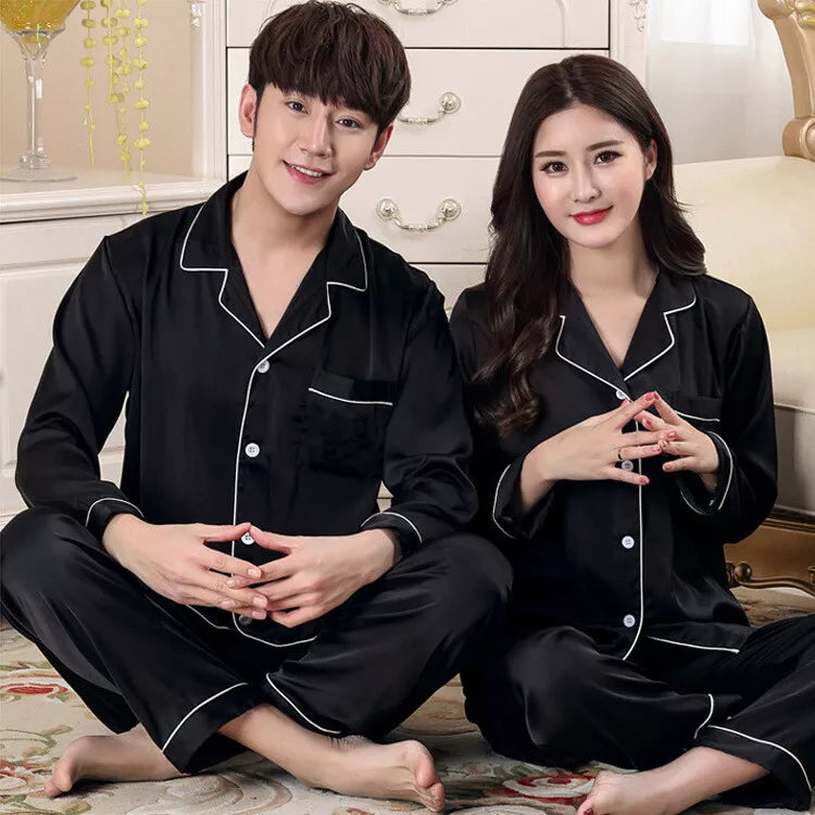 Classic Satin Nightwear Co-ord Set