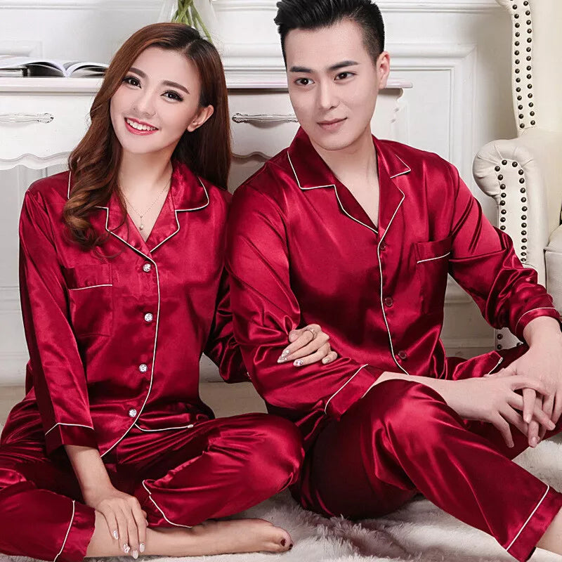 Classic Satin Nightwear Co-ord Set