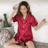 Classic Satin Nightwear Co-ord Set